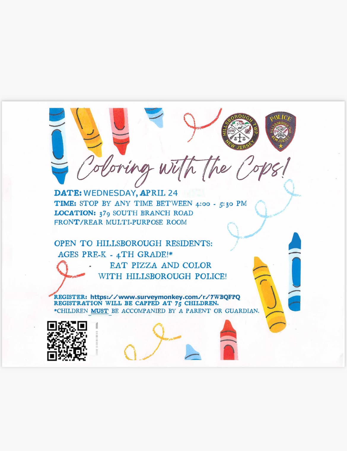 Coloring with the Cops