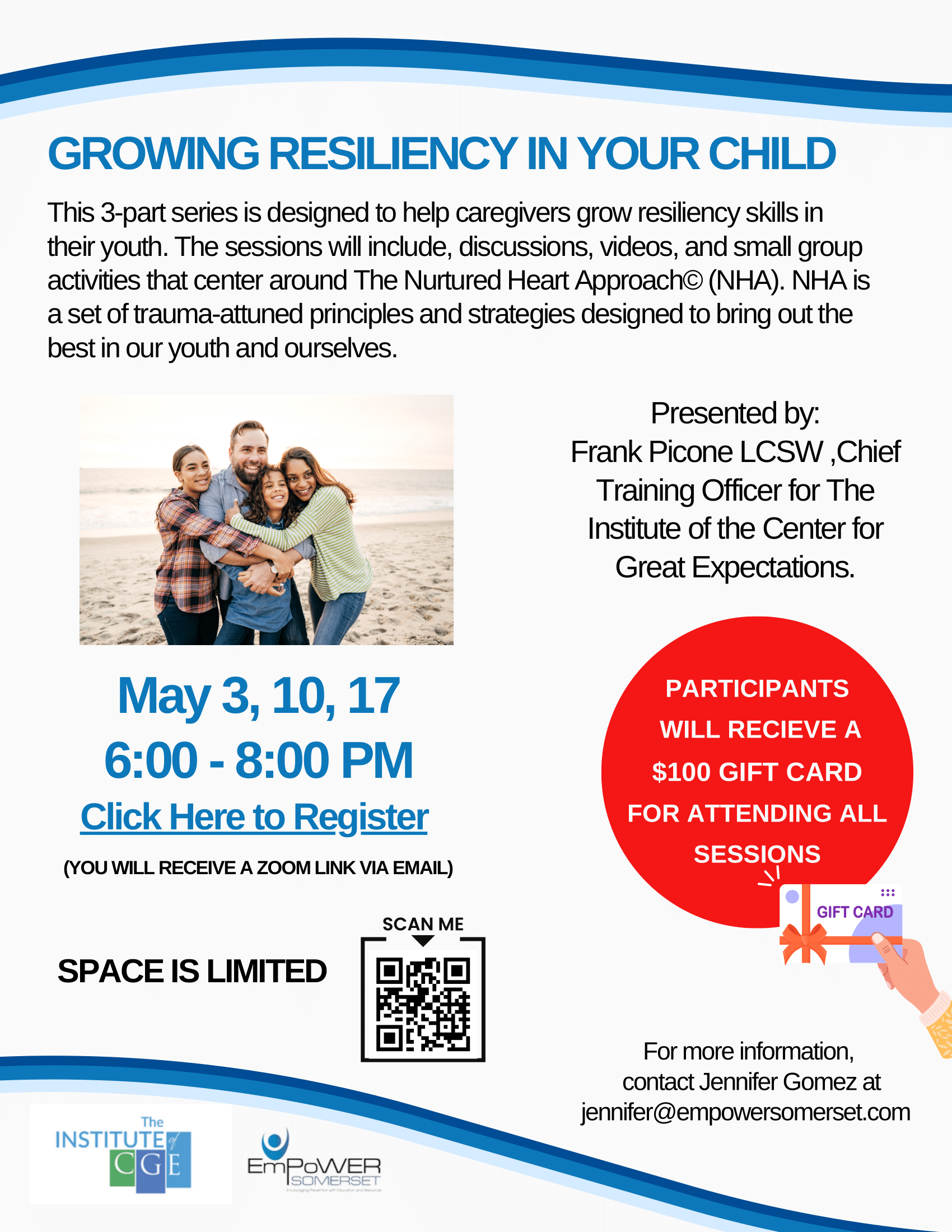 Growing Resiliency in Your Child flyer w QR code 1